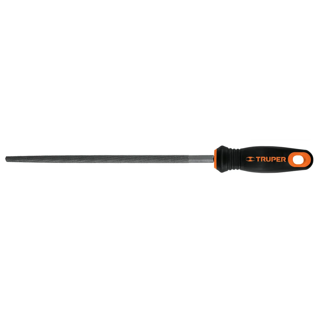 Lima redonda bastarda 10' con mango Comfort Grip, TRUPER