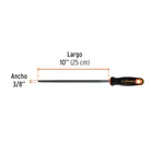 Lima redonda bastarda 10' con mango Comfort Grip, TRUPER 3