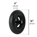 Carretilla 8 ft3 Doble llanta neumática, bastidores acero 3