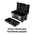 Caja p/herramienta 19' c/compartimentos y broches metálicos 4
