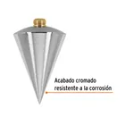 Plomada de acero, 8 oz, TRUPER 2