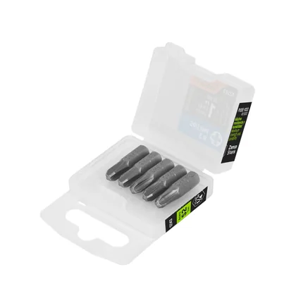 Estuche con 5 puntas de cruz PH3 largo 1', TRUPER EXPERT