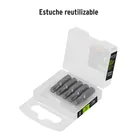 Estuche con 5 puntas torx T30 largo 1', TRUPER EXPERT 4