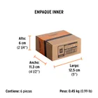 Estuche con 5 puntas torx T6 largo 2', TRUPER EXPERT 7