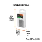Estuche con 5 puntas torx T9 largo 2', TRUPER EXPERT 6