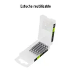Estuche con 5 puntas torx T10 largo 2', TRUPER EXPERT 4