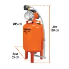 Equipo hidroneumático 100L, jet inoxidable 1 HP, TRUPER 4