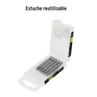 Estuche con 5 puntas torx T30 largo 2', TRUPER EXPERT 4