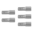 Estuche con 5 puntas hexagonales de 8 mm largo 1', EXPERT 2