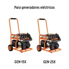 Bolsa con 2 carbones para generadores Grupo 6, TRUPER 2