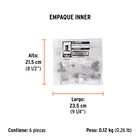 Bolsa con 2 carbones para generadores Grupo 7, TRUPER 4