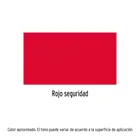 Pintura aerosol rojo seguridad, bote esbelto 400 ml, TRUPER 2