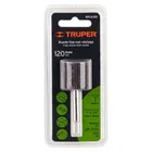 Rueda flap de 1', grano 120, TRUPER 3