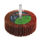 Rueda flap de 3', grano 40, TRUPER 1