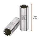 Dado largo de 13 mm, 6 puntas, cuadro 1/4', TRUPER 3