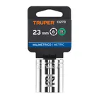 Dado de 23 mm, 6 puntas, cuadro 1/2', TRUPER 4