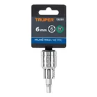 Dado punta hexagonal de 6 mm, cuadro 1/2', TRUPER 4