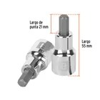Dado punta hexagonal de 8 mm, cuadro 1/2', TRUPER 3