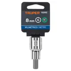 Dado punta hexagonal de 8 mm, cuadro 1/2', TRUPER 4