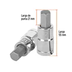 Dado punta hexagonal de 12 mm, cuadro 1/2', TRUPER 3