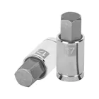 Dado punta hexagonal de 17 mm, cuadro 1/2', TRUPER 1