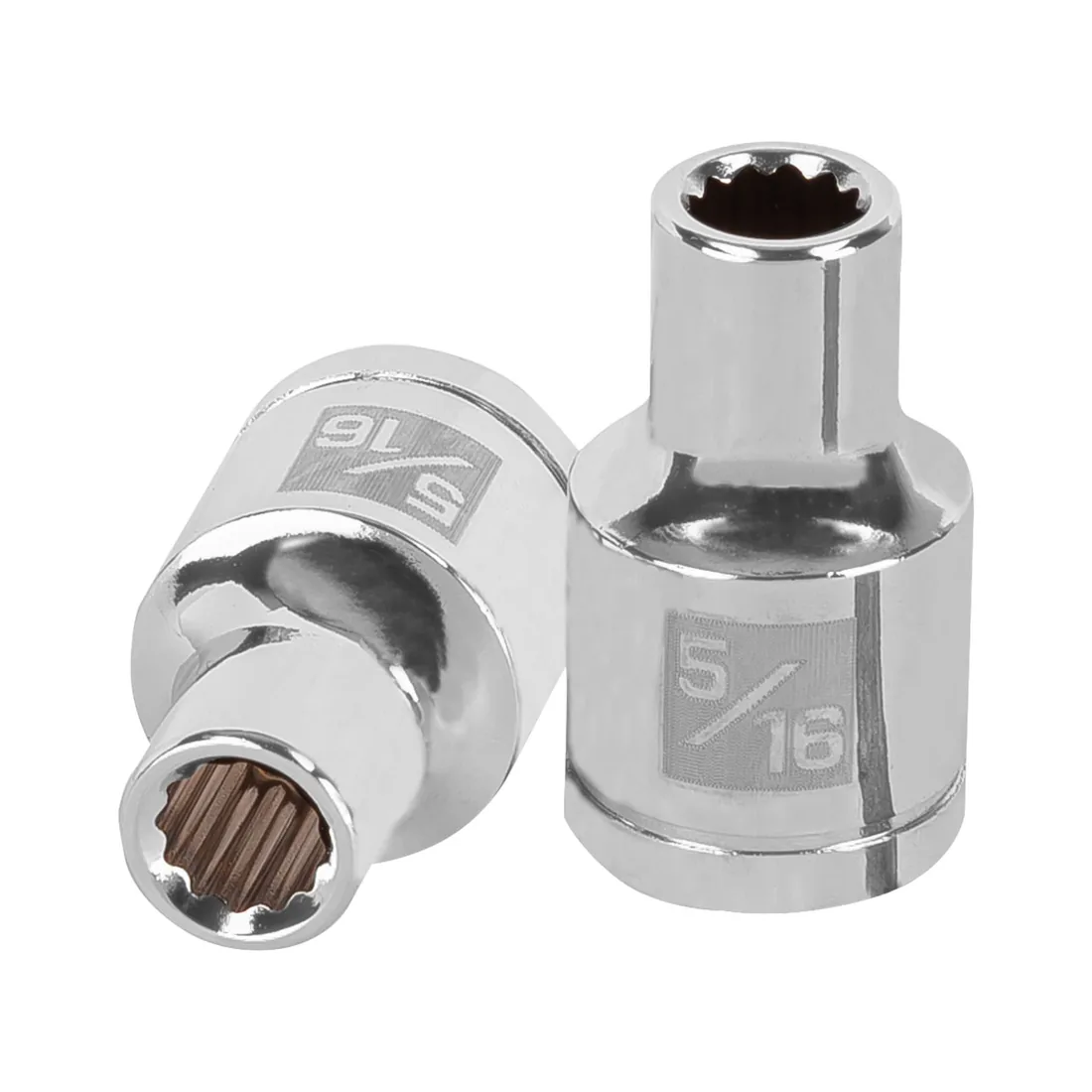 Dado de 5/16', 12 puntas, cuadro 1/2', TRUPER