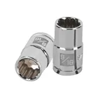 Dado de 9/16', 12 puntas, cuadro 1/2', TRUPER 1