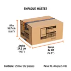 Dado de 15/16', 12 puntas, cuadro 1/2', TRUPER 7