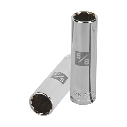 Dado largo de 5/8', 12 puntas, cuadro 1/2', TRUPER