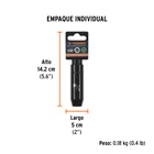 Dado largo impacto de 7/16', 6 puntas, cuadro 1/2', TRUPER 5