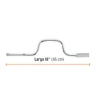Mango cuadro 1/2' berbiquí, largo 18', TRUPER 3