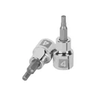 Dado punta hexagonal de 4 mm, cuadro 3/8', TRUPER 1