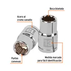 Dado de 13 mm, 12 puntas, cuadro 1/2', TRUPER 2