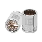 Dado de 15 mm, 12 puntas, cuadro 3/8', TRUPER 1