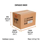 Rueda neumática de 8' sin cámara, TRUPER 5