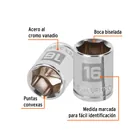 Dado de 16 mm, 6 puntas, cuadro 3/8', TRUPER 2
