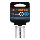 Dado de 19 mm, 6 puntas, cuadro 3/8', TRUPER 4
