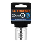 Dado de 20 mm, 6 puntas, cuadro 3/8', TRUPER 4