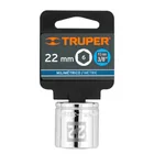 Dado de 22 mm, 6 puntas, cuadro 3/8', TRUPER 4