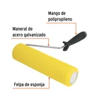 Rodillo para pintar 9 x 3/8' de esponja, superficies lisas 2