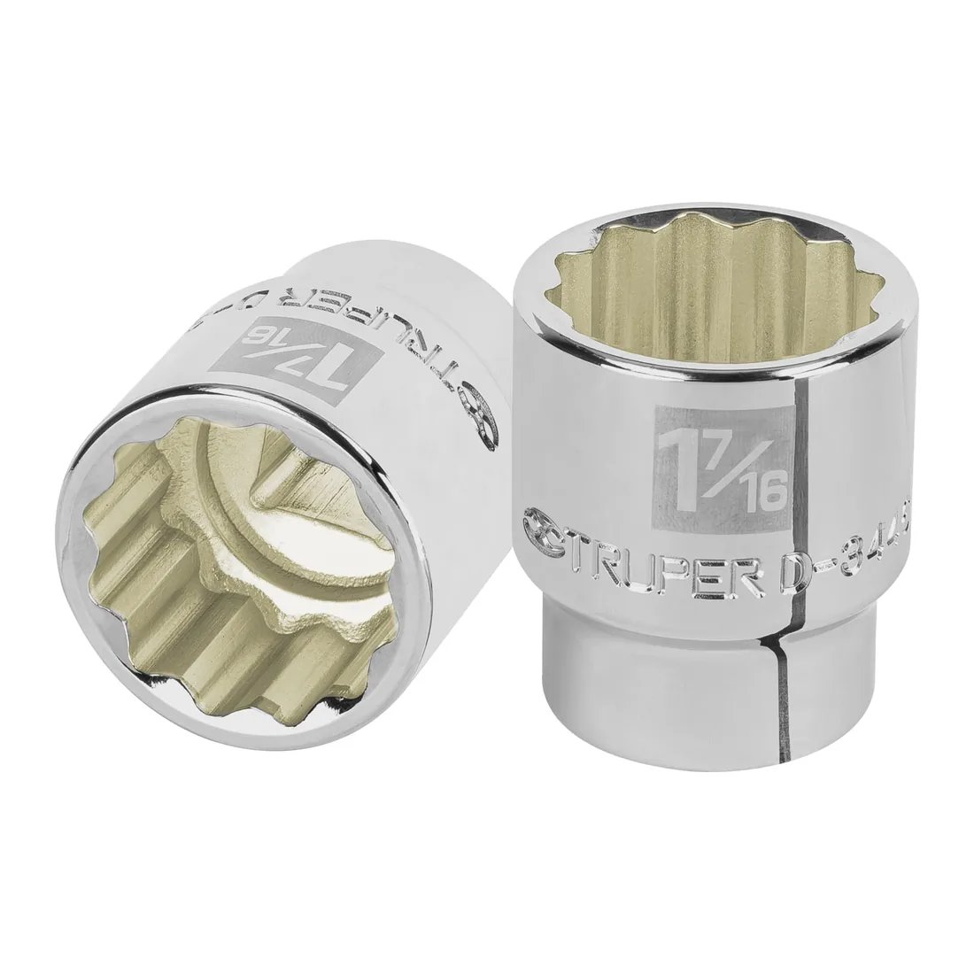 Dado de 1-7/16', 12 puntas, cuadro 3/4', TRUPER