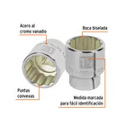 Dado de 1-5/8', 12 puntas, cuadro 3/4', TRUPER 2