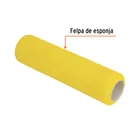 Felpa para rodillo 9 x 3/8' de esponja, superficies lisas 2