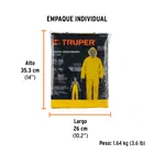 Conjunto impermeable doble capa, talla XG, TRUPER 4
