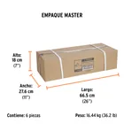 Malacate de manivela 540 kg sin cable, TRUPER 4