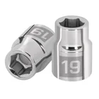 Dado de 19 mm, 6 puntas, cuadro 3/4', TRUPER 1