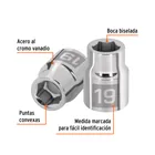 Dado de 19 mm, 6 puntas, cuadro 3/4', TRUPER 2