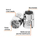 Dado de 24 mm, 6 puntas, cuadro 3/4', TRUPER 2