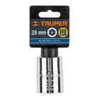 Dado de 28 mm, 6 puntas, cuadro 3/4', TRUPER 4