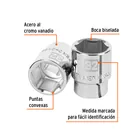 Dado de 32 mm, 6 puntas, cuadro 3/4', TRUPER 2